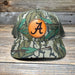 Alabama A Roll Tide Leather Patch Hat - Savannah Moss Co.