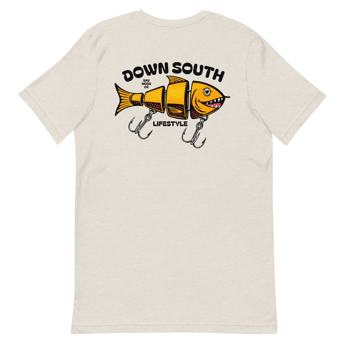 Down South Lifestyle SMCo Fishing Lure short sleeve t - shirt - Savannah Moss Co.