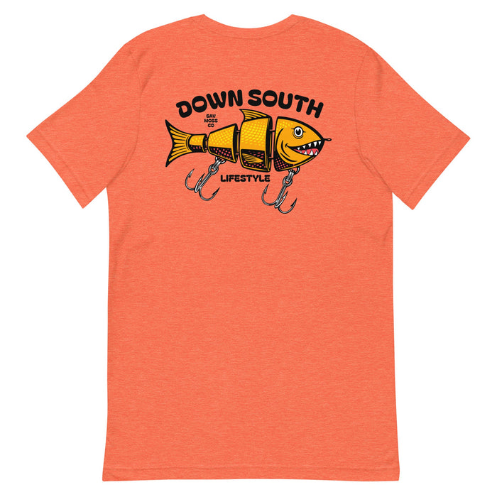 Down South Lifestyle SMCo Fishing Lure short sleeve t - shirt - Savannah Moss Co.