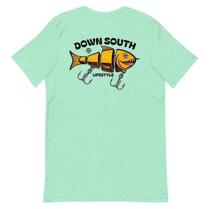 Down South Lifestyle SMCo Fishing Lure short sleeve t - shirt - Savannah Moss Co.