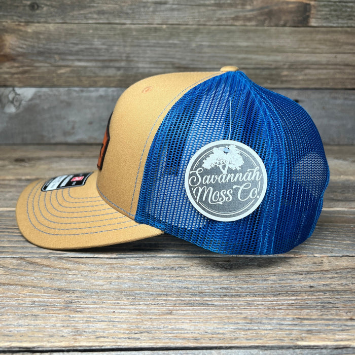 Pike Fish Leather Patch Hat - Savannah Moss Co.