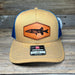 Pike Fish Leather Patch Hat - Savannah Moss Co.