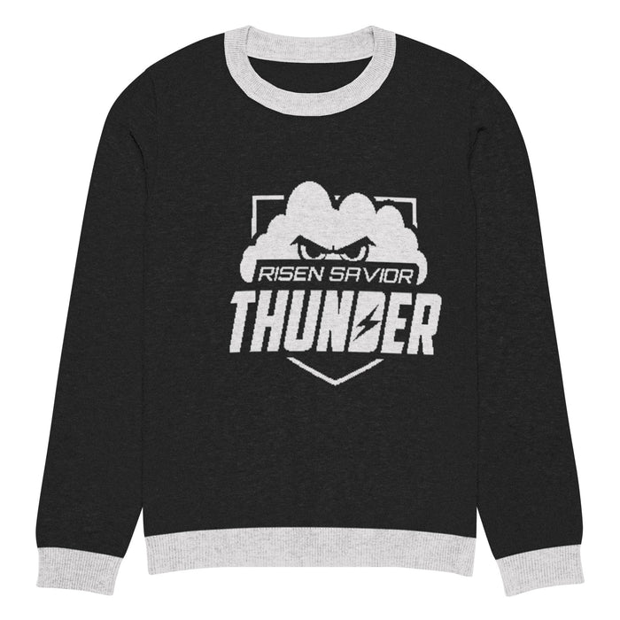 RISEN SAVIOR THUNDER Knitted crew neck sweater - Savannah Moss Co.