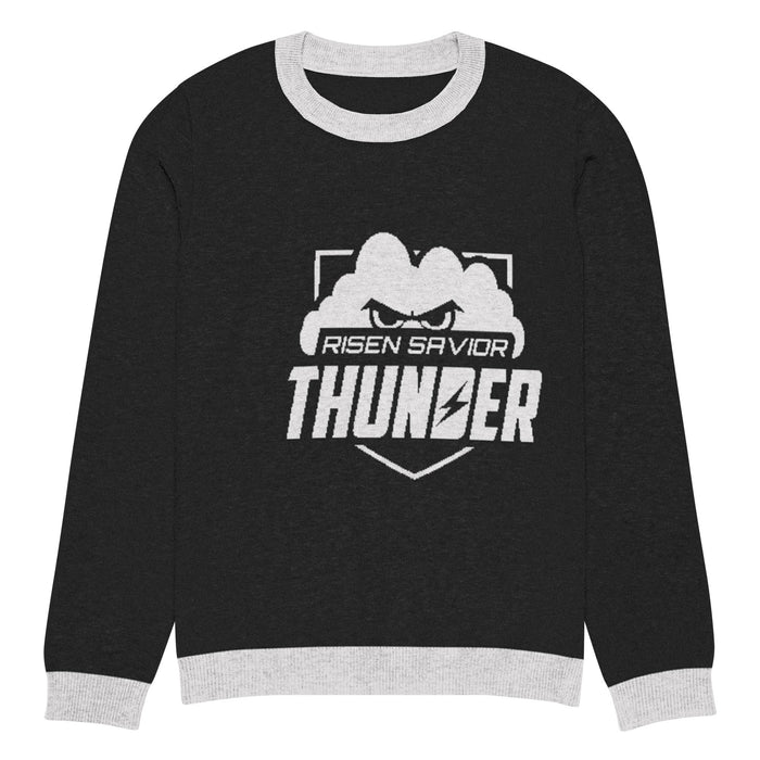 RISEN SAVIOR THUNDER Knitted crew neck sweater - Savannah Moss Co.