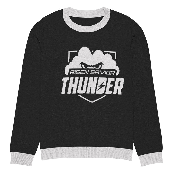 RISEN SAVIOR THUNDER Knitted crew neck sweater - Savannah Moss Co.