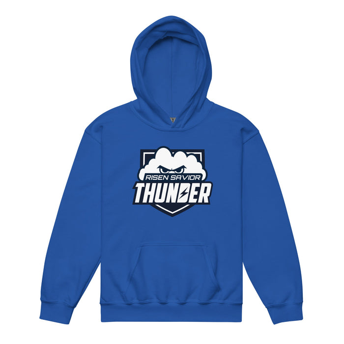 Risen Savior Thunder Youth heavy blend hoodie - Savannah Moss Co.