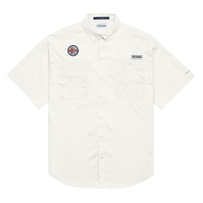 SAV NATCA Men’s Columbia short sleeve button shirt - Savannah Moss Co.