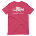 Savannah Moss Co Distressed Fish Flag short sleeve t-shirt - Savannah Moss Co.