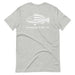 Savannah Moss Co Distressed Fish Flag short sleeve t-shirt - Savannah Moss Co.