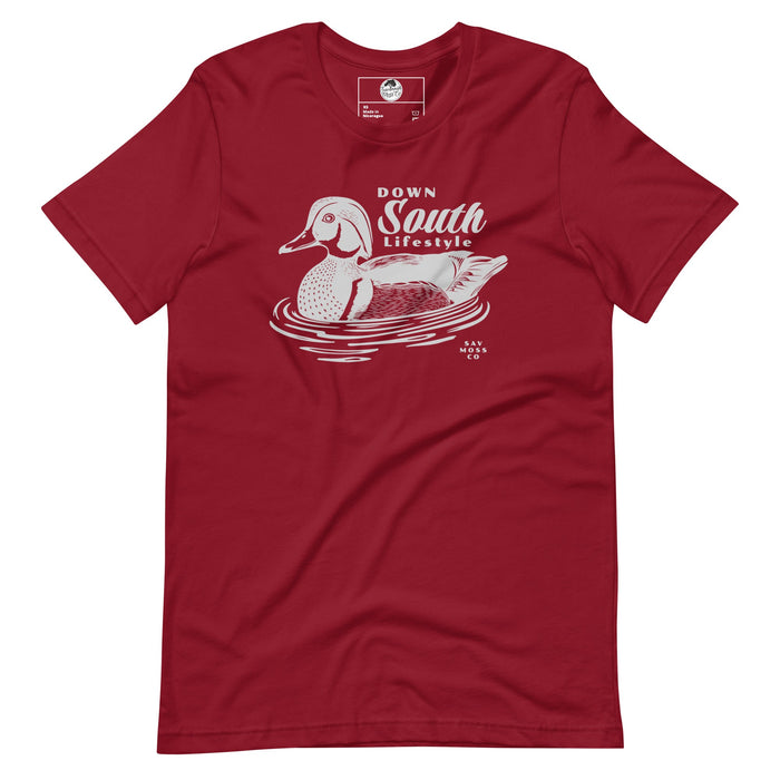 SMCO Down South Lifestyle Woodduck short sleeve t - shirt - Savannah Moss Co.