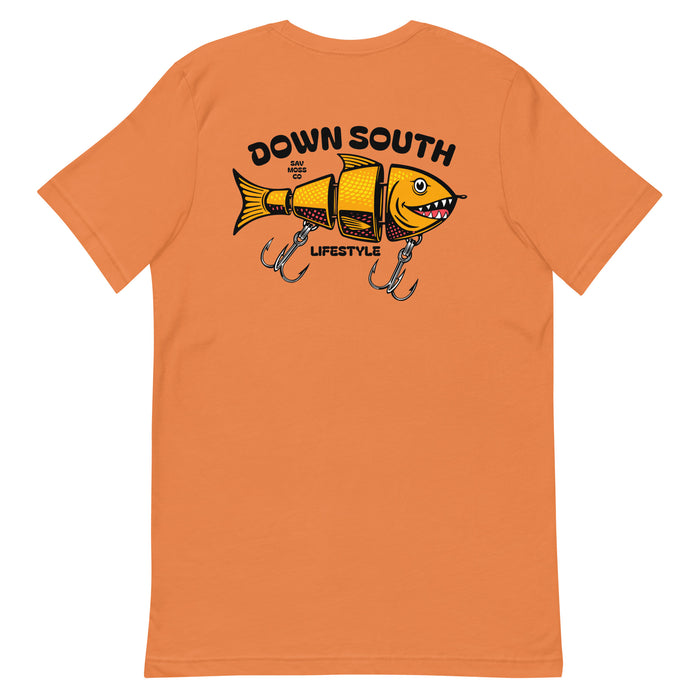 Down South Lifestyle SMCo Fishing Lure short sleeve t - shirt - Savannah Moss Co.