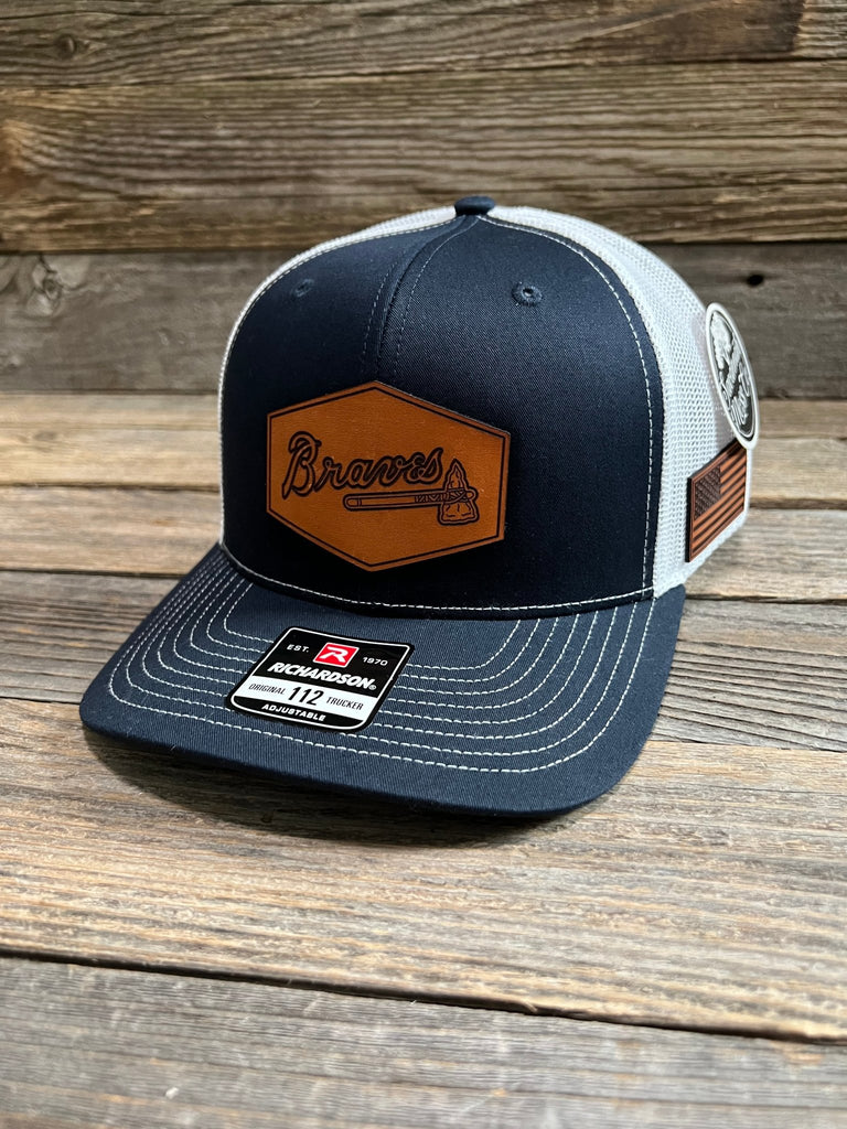 Richardson 112 vintage Braves patch hat