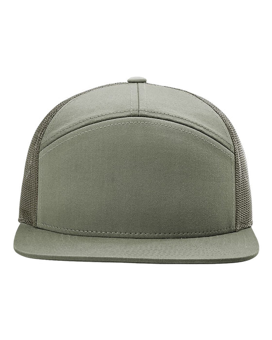 CREATE YOUR OWN LEATHER PATCH RICHARDSON 168 7 PANEL SNAPBACK HAT - Savannah Moss Co.
