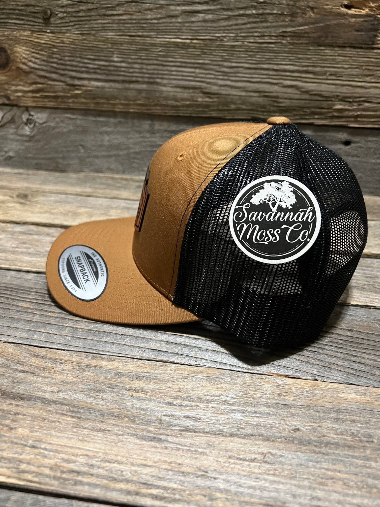 Eat More Beef Leather Patch Hat — Savannah Moss Co.