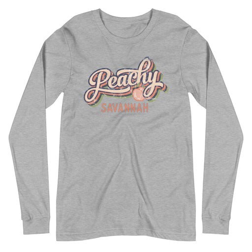 Peachy Savannah Long Sleeve Tee - Savannah Moss Co.