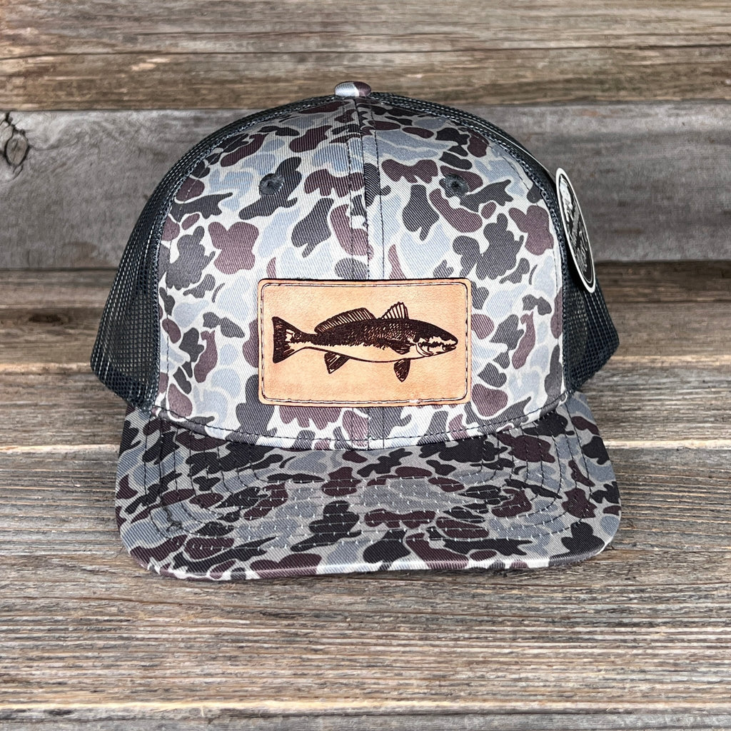 Camo Rope Mississippi Duck Hat- Blue/Gray