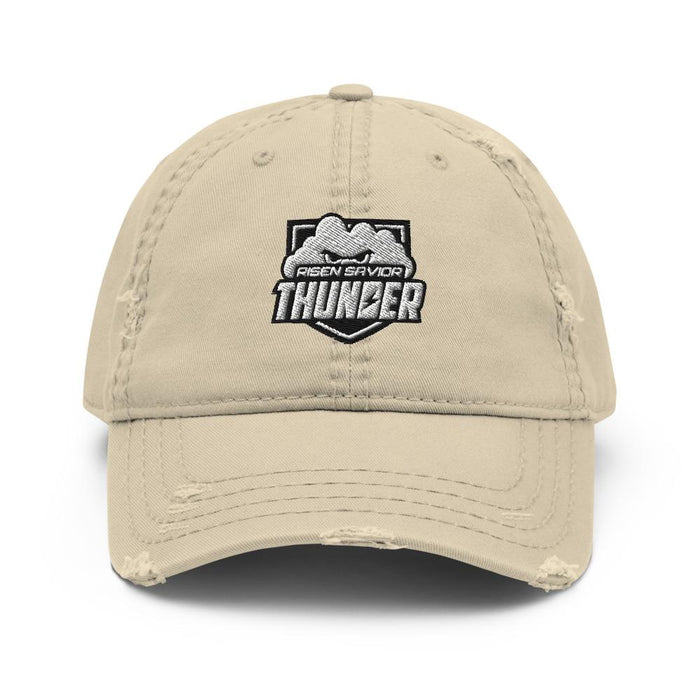 Risen Savior Thunder Distressed Dad Hat - Savannah Moss Co.