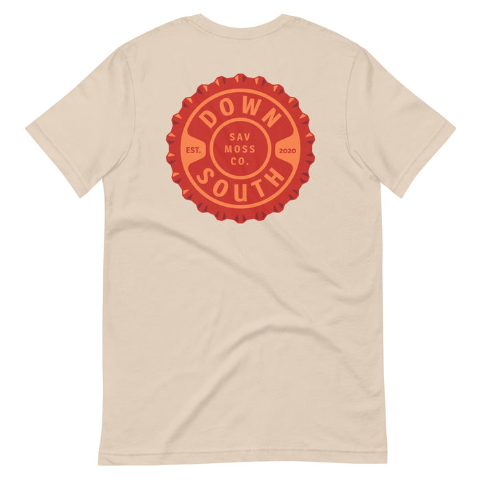 Savannah Moss Co Down South Bottle Cap Short Sleeve t-shirt - Savannah Moss Co.