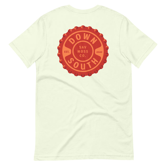 Savannah Moss Co Down South Bottle Cap Short Sleeve t-shirt - Savannah Moss Co.