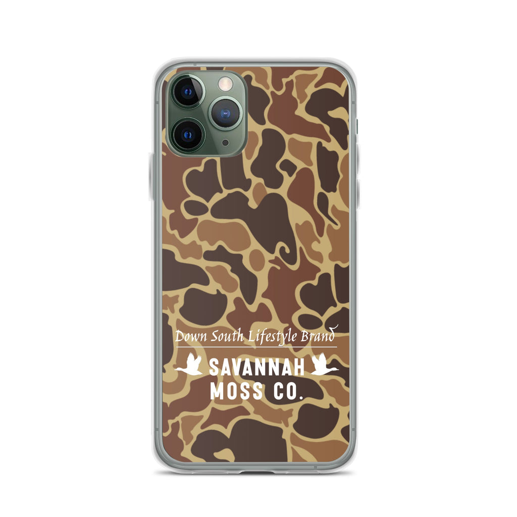 Savannah Moss Co Retro Duck Camo iPhone case — Savannah Moss Co.