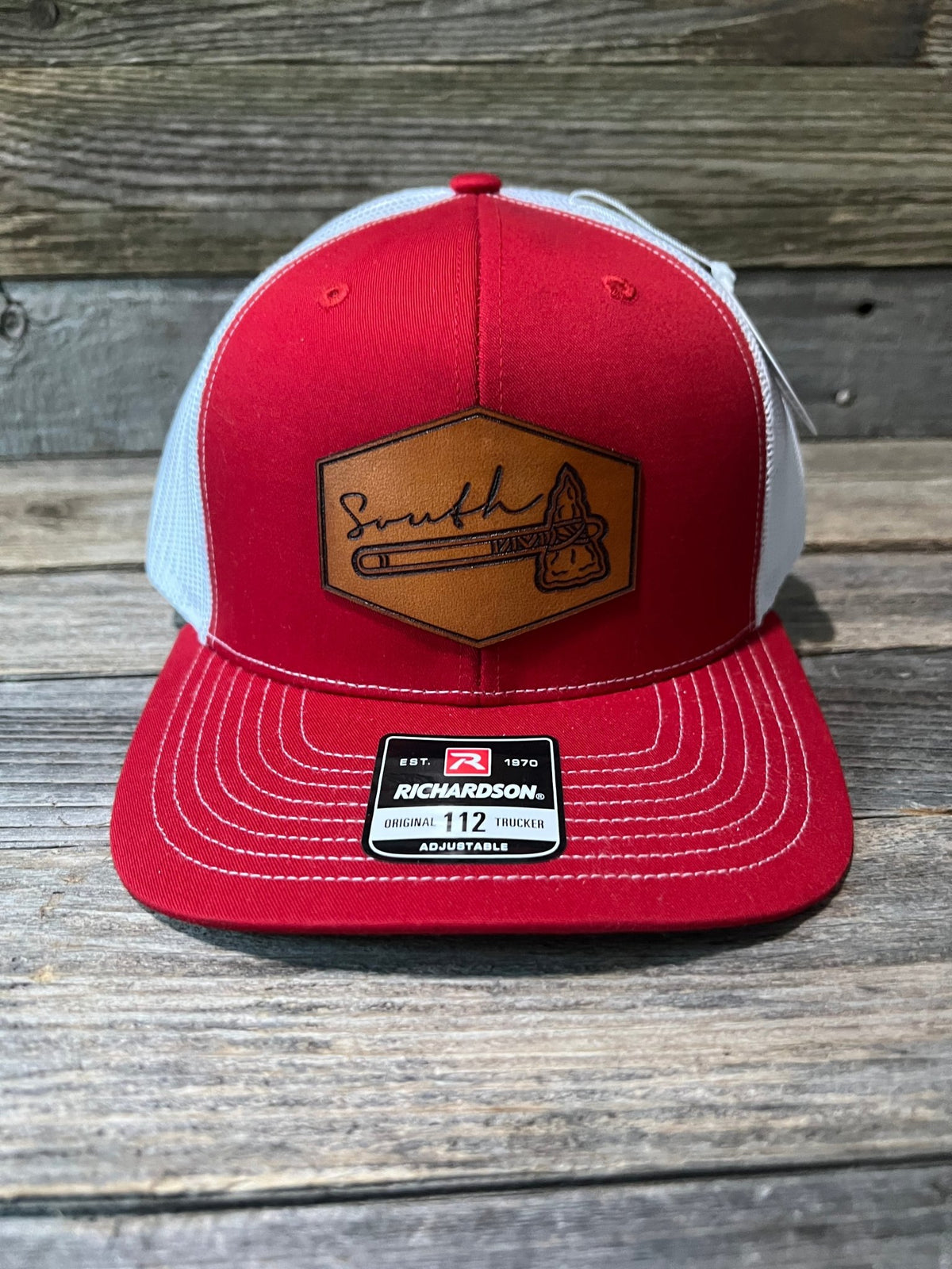 South Tomahawk Leather Patch Hat — Savannah Moss Co.