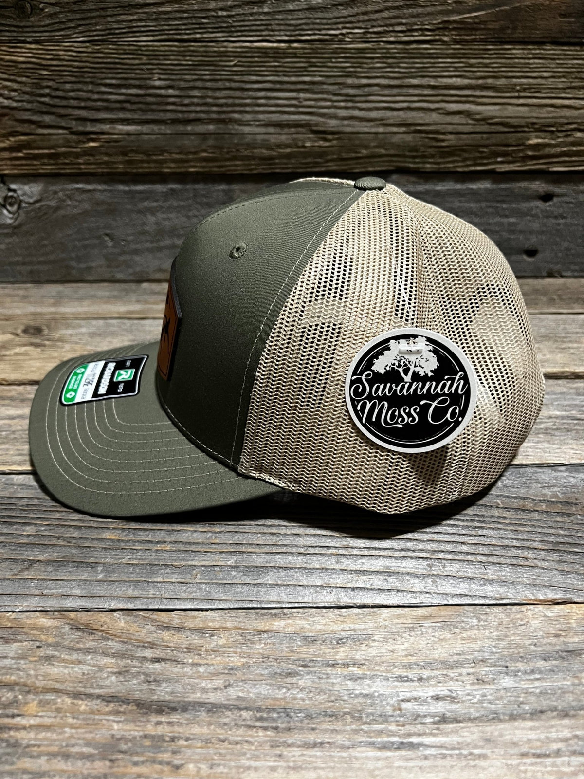 Lab Duck Hunting Leather Patch Hat — Savannah Moss Co.