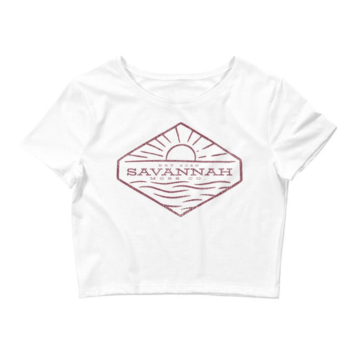 Sunrise Women’s Crop Tee - Savannah Moss Co.